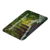 Lente Ochtend in Raspaillebos, België Magneet (Linkerzijde)