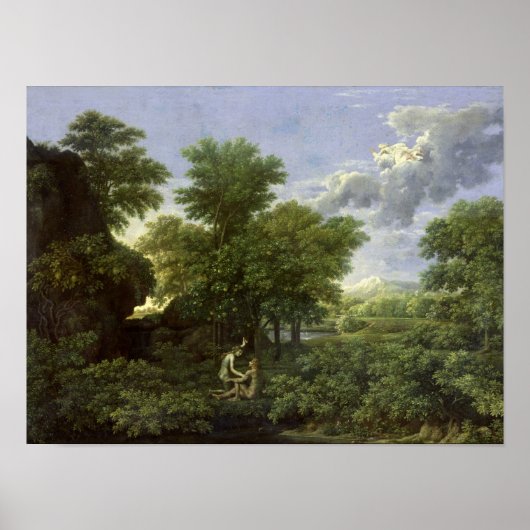 Lente of de tuin van Eden Poster (Voorkant)