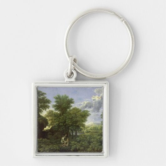 Lente of de tuin van Eden Sleutelhanger (Voorkant)