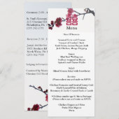 Lente Ontvangend Dubbel Geluk Sakura Menu (Voorkant / Achterkant)
