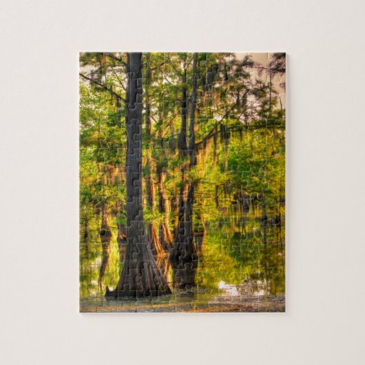 Lente op de Bayou Legpuzzel (Verticaal)