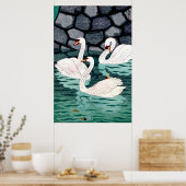 Lente op de Kasamatsu shiro 1957 Poster (Keuken)