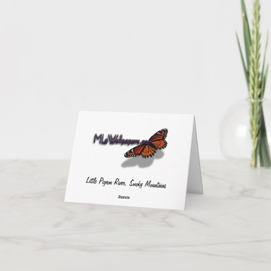 Lente op de kleine duivenrivier kaart (Achterkant)