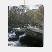 Lente op de kleine duivenrivier keramisch ornament (Links)