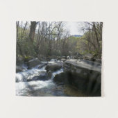 Lente op de kleine duivenrivier wandkleed (Voorkant (horizontaal))