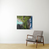 Lente op de Soča van de brug Napoleon Wandkleed (In Situ (horizontaal))