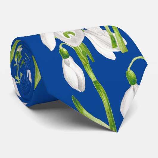 Lente op een Stropdas (S) (Opgerold)