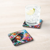 Lente op een zondagochtend bier onderzetter (Rechterzijde)