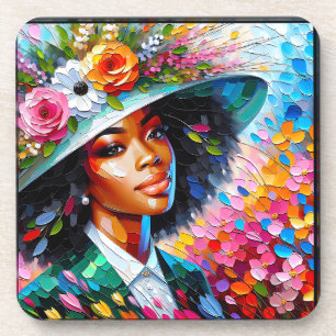 Lente op een zondagochtend bier onderzetter