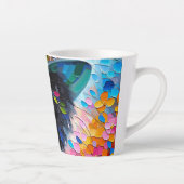 Lente op een zondagochtend latte mok (Rechts)