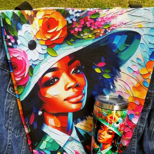 Lente op een zondagochtend tote bag