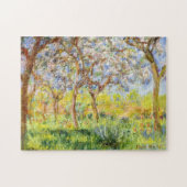 Lente op Giverny Monet Fine Art Legpuzzel (Horizontaal)