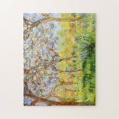 Lente op Giverny Monet Fine Art Legpuzzel (Verticaal)