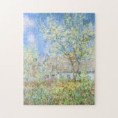 Lente op Giverny Monet Fine Art Legpuzzel (Verticaal)