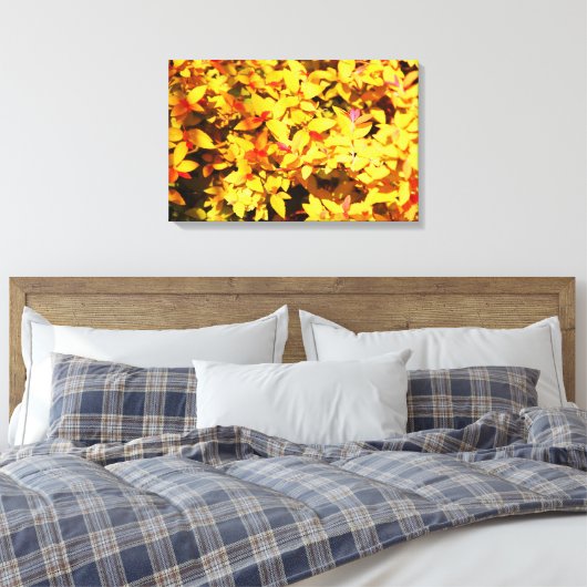 Lente op het Arboretum 6 Canvas Afdruk (Insitu (Slaapkamer))