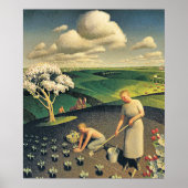 Lente op het platteland poster (Voorkant)