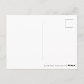 Lente op Mount St. Helens Briefkaart (Achterkant)