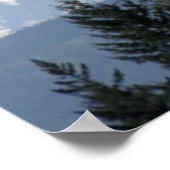 Lente op Poster van Mt Hood (Hoek)