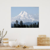 Lente op Poster van Mt Hood (Keuken)