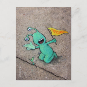 lente-opleiding briefkaart