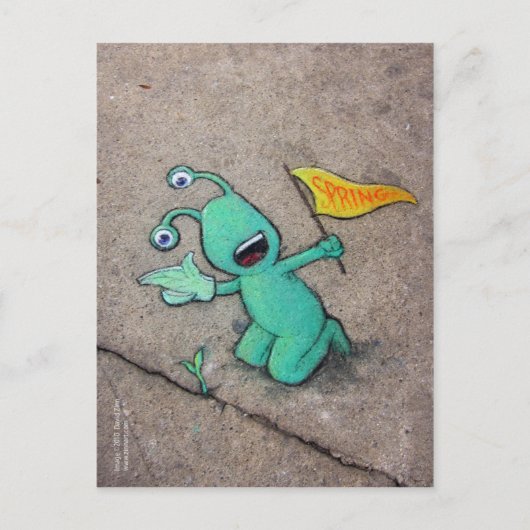 lente-opleiding briefkaart (Voorkant)