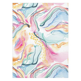 Lente organische textuur met stromende golvende vo tafelkleed