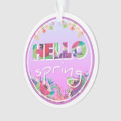 lente ornament (voorkant)