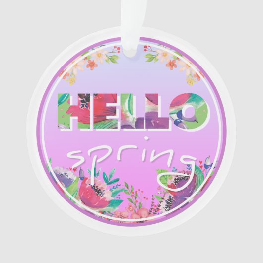 lente ornament (voorkant)