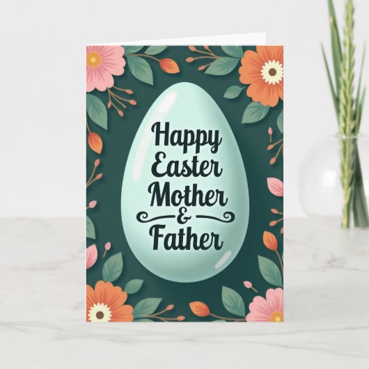 Lente Ouders Wenskaart Kaart (Voorkant)