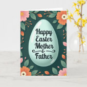 Lente Ouders Wenskaart Kaart (Gele Bloem)