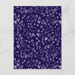 Lente Paas Konijn Avonturen Feestdagenkaart