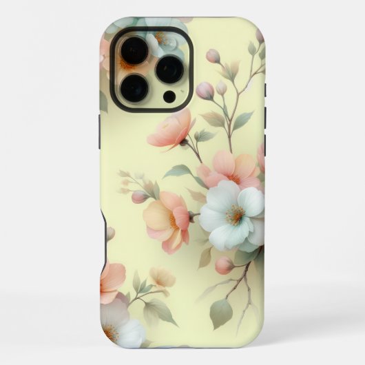 Lente Paasbloemen iPhone Hoesje (Achterkant)