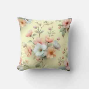 Lente Paasbloemen Kussen