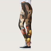  lente paaseiermand konijnenhop leggings (Links)