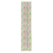 Lente paisley korte tafelloper (Voorkant)