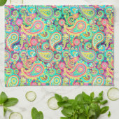 Lente paisley theedoek (Gevouwen)