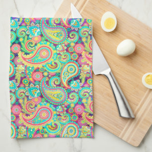 Lente paisley theedoek