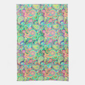 Lente paisley theedoek (Verticaal)