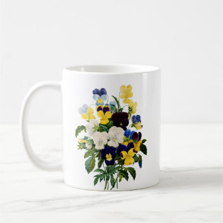 Lente, pansies, cadeau voor haar, tuinman koffiemok