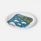 Lente Papieren Bordje (Gekanteld)