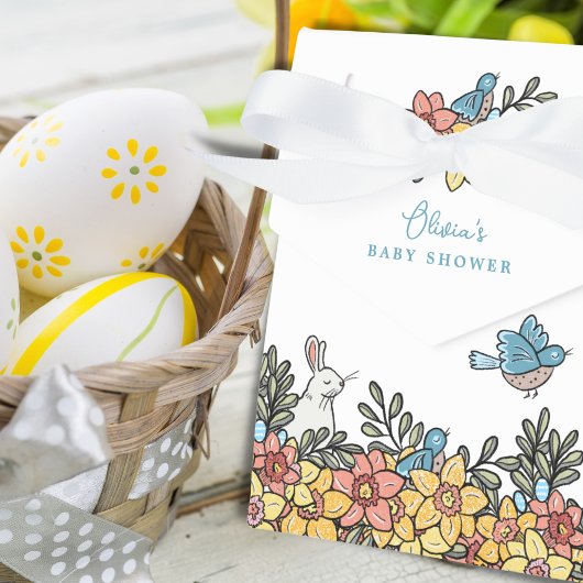 Lente Pasen Baby shower Bedankdoosjes