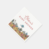 Lente Pasen Baby shower Servet (Hoek)