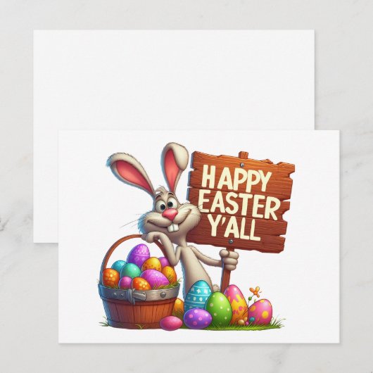 Lente Pasen Handout - Zie terug! Briefkaart (Voorkant / Achterkant)