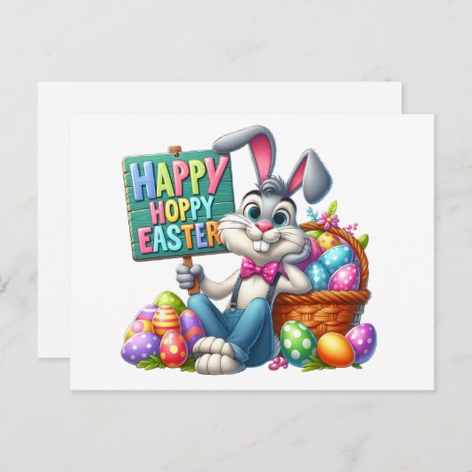 Lente Pasen Handout - Zie terug! Briefkaart (Voorkant / Achterkant)