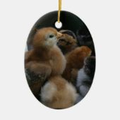 Lente/Pasen: Kop, konijn Keramisch Ornament (Voorkant)