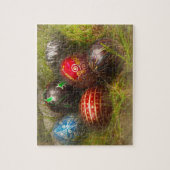 Lente - Pasen - Paaseieren Legpuzzel (Verticaal)