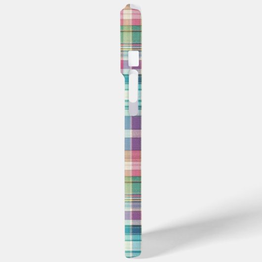Lente/Pasen pastel plaid/tartan Case-Mate iPhone Case (Achterkant / Links)