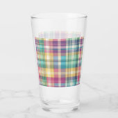 Lente/Pasen pastel plaid/tartan Glas (Achterkant)