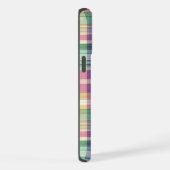 Lente/Pasen pastel plaid/tartan iPhone Hoesje (Rechterkant)