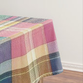 Lente/Pasen pastel plaid/tartan Tafelkleed (Voorbeeld)